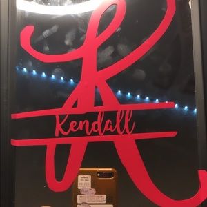 Custom Name Mirrors!